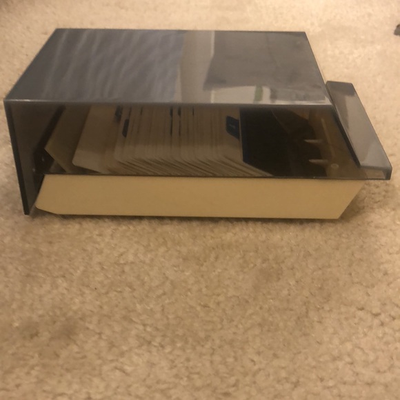 Vintage Rolodex Contacts Box - Picture 4 of 4